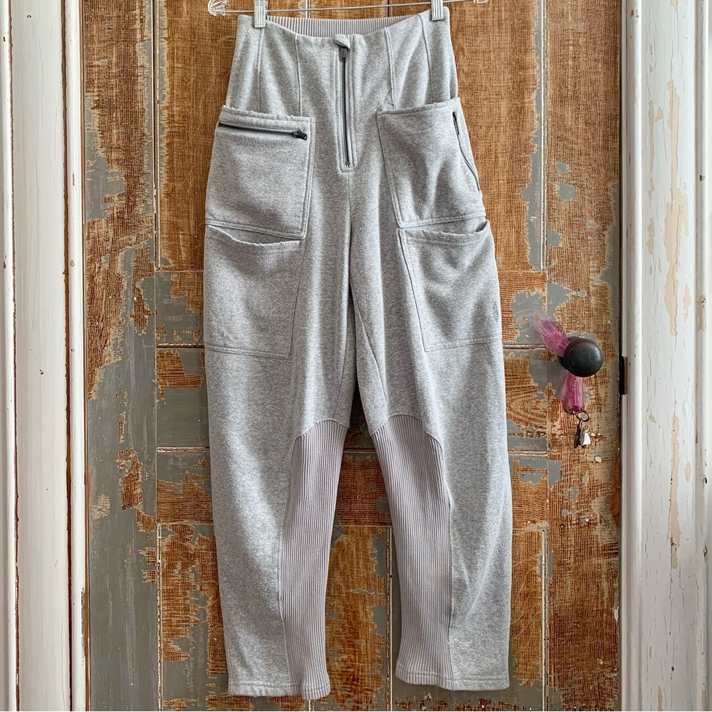 Free People Movement Break Away Pant Gray Sweatpants - Picture 7 of 15